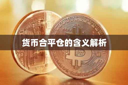 货币合平仓的含义解析