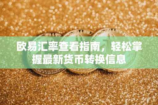 欧易汇率查看指南，轻松掌握最新货币转换信息