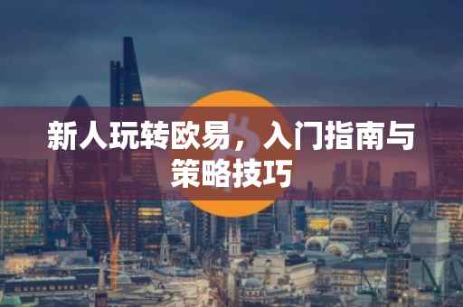 新人玩转欧易，入门指南与策略技巧