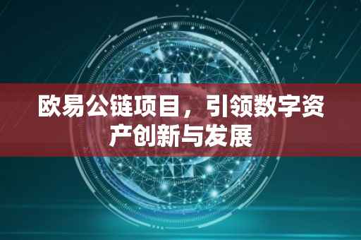 欧易公链项目，引领数字资产创新与发展