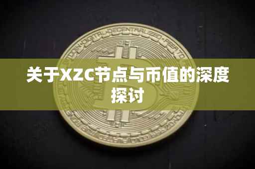 关于XZC节点与币值的深度探讨