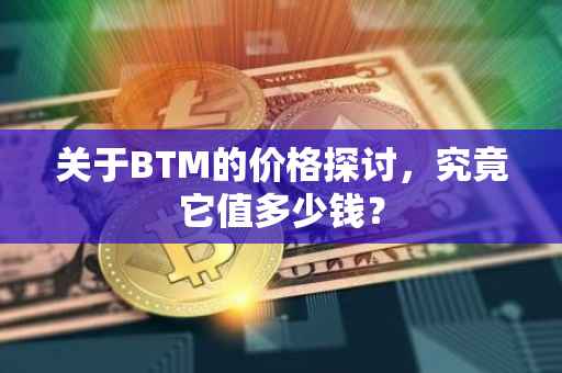 关于BTM的价格探讨，究竟它值多少钱？