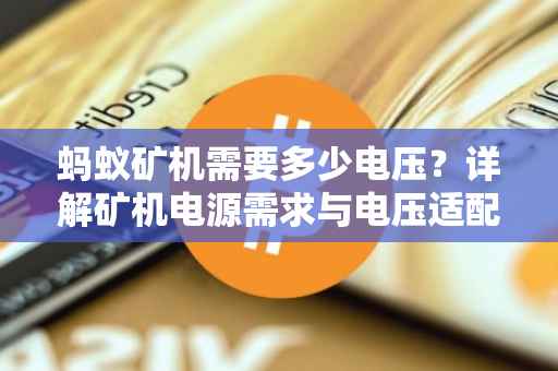 蚂蚁矿机需要多少电压？详解矿机电源需求与电压适配策略