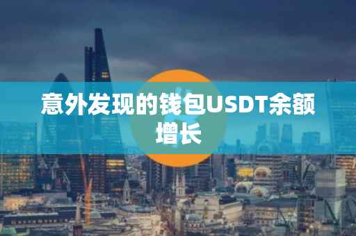 意外发现的钱包USDT余额增长