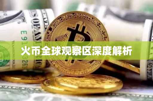 火币全球观察区深度解析