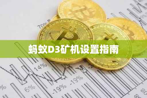 蚂蚁D3矿机设置指南
