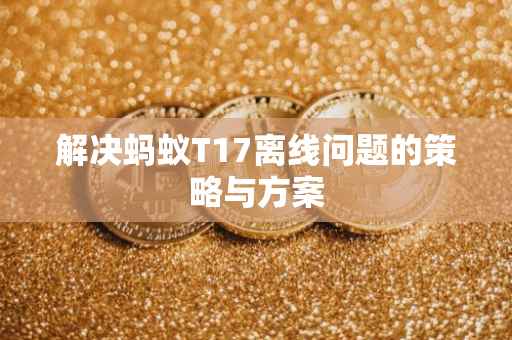 解决蚂蚁T17离线问题的策略与方案