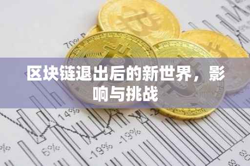 区块链退出后的新世界，影响与挑战