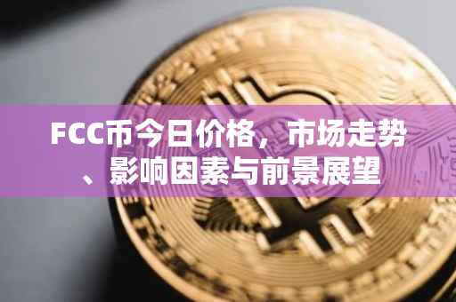 FCC币今日价格，市场走势、影响因素与前景展望