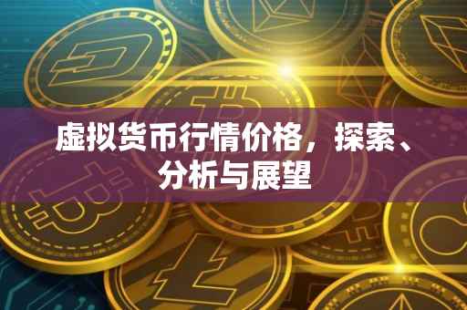 虚拟货币行情价格，探索、分析与展望
