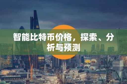 智能比特币价格，探索、分析与预测