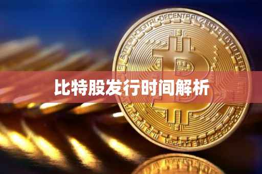 比特股发行时间解析