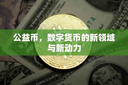 公益币，数字货币的新领域与新动力