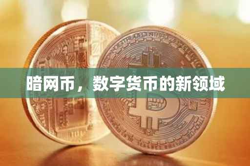 暗网币，数字货币的新领域