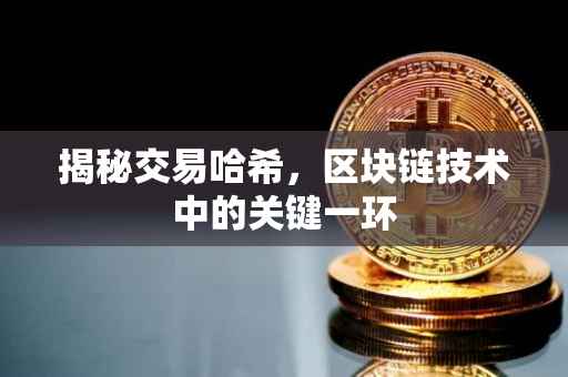 揭秘交易哈希，区块链技术中的关键一环