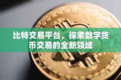 比特交易平台，探索数字货币交易的全新领域