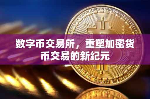 数字币交易所，重塑加密货币交易的新纪元