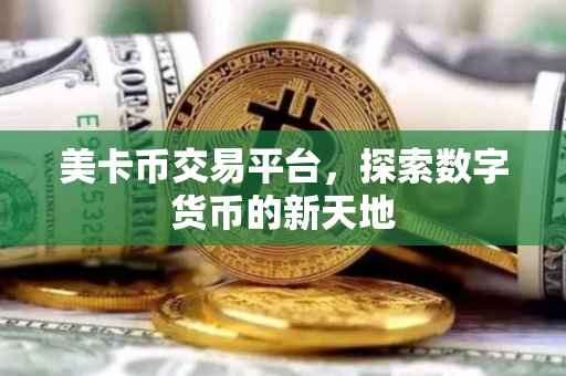 美卡币交易平台，探索数字货币的新天地