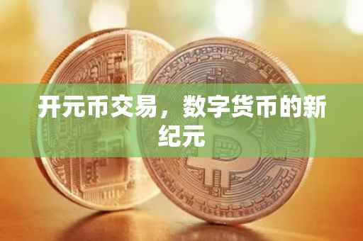 开元币交易，数字货币的新纪元