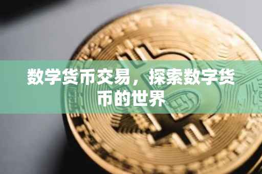 数学货币交易，探索数字货币的世界