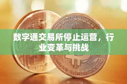 数字通交易所停止运营，行业变革与挑战