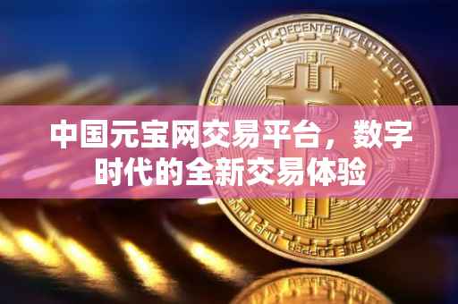 中国元宝网交易平台，数字时代的全新交易体验