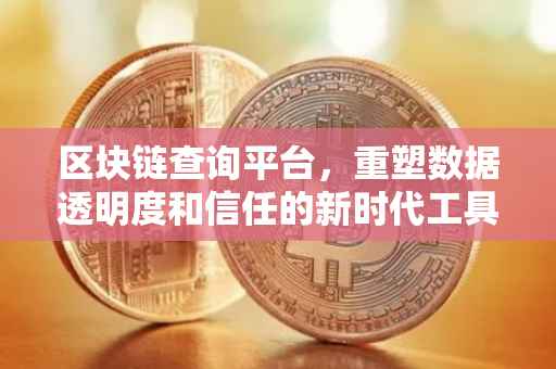 区块链查询平台，重塑数据透明度和信任的新时代工具