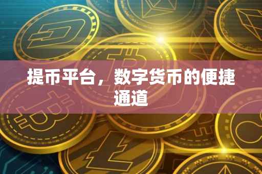 提币平台，数字货币的便捷通道