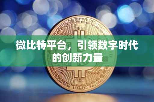 微比特平台，引领数字时代的创新力量