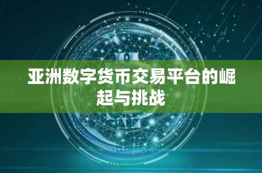 亚洲数字货币交易平台的崛起与挑战