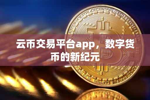 云币交易平台app，数字货币的新纪元