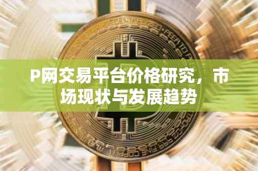 P网交易平台价格研究，市场现状与发展趋势