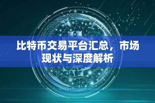 比特币交易平台汇总，市场现状与深度解析
