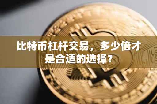 比特币杠杆交易，多少倍才是合适的选择？