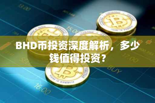 BHD币投资深度解析，多少钱值得投资？
