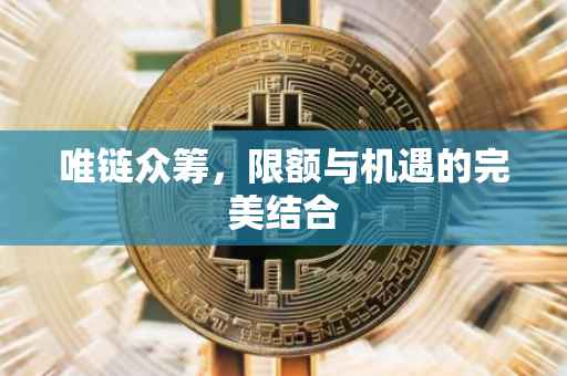 唯链众筹，限额与机遇的完美结合