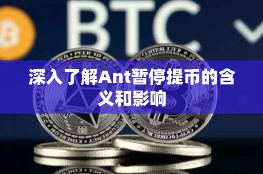 深入了解Ant暂停提币的含义和影响