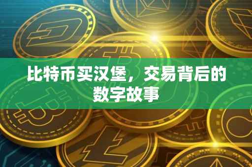 比特币买汉堡，交易背后的数字故事
