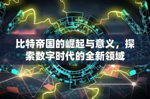 比特帝国的崛起与意义，探索数字时代的全新领域