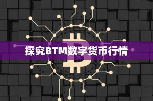 探究BTM数字货币行情