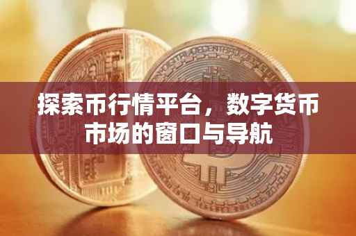 探索币行情平台，数字货币市场的窗口与导航