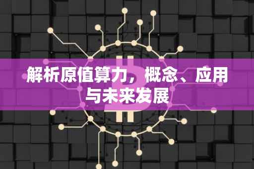 解析原值算力，概念、应用与未来发展
