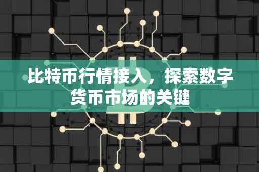 比特币行情接入，探索数字货币市场的关键