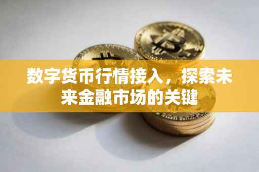 数字货币行情接入，探索未来金融市场的关键