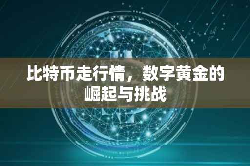 比特币走行情，数字黄金的崛起与挑战