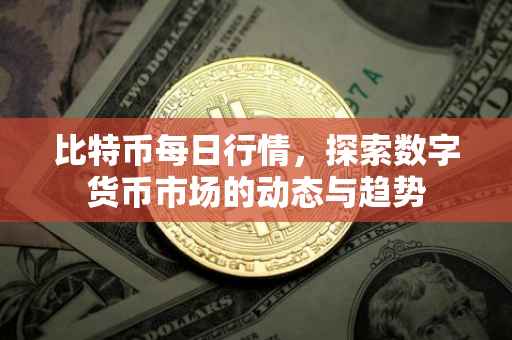 比特币每日行情，探索数字货币市场的动态与趋势