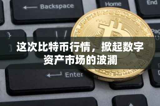 这次比特币行情，掀起数字资产市场的波澜