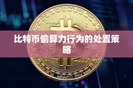 比特币偷算力行为的处置策略