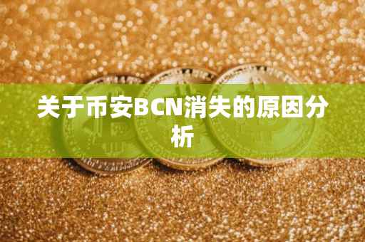 关于币安BCN消失的原因分析
