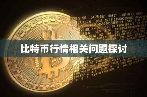 比特币行情相关问题探讨